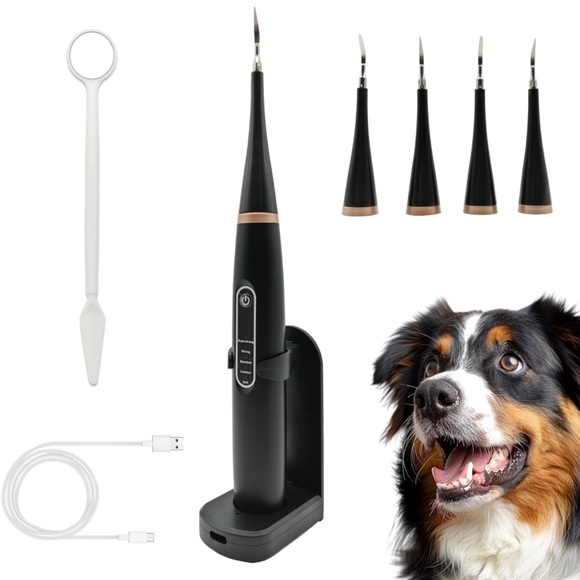 Other - Dog Electric Toothbrush Pet Brush Setfor Plaque and Tartar Removal